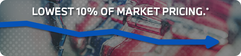 Lowest 10% of marketing pricing!*