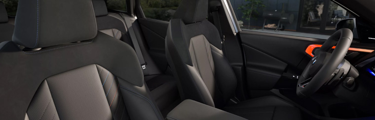 Photo of the interior of the 2026 BMW X3