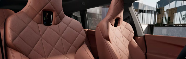 Photo of the interior of the 2026 BMW iX