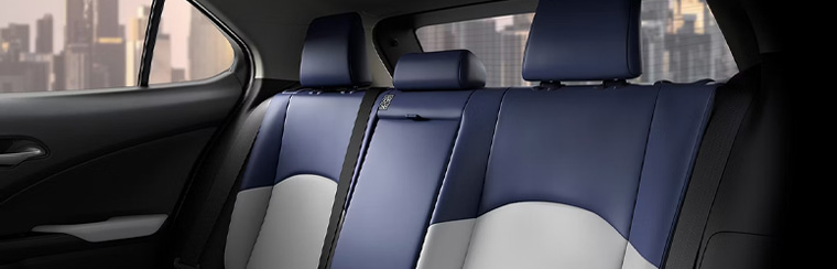 Photo of the interior of the 2025 Lexus UX Hybrid