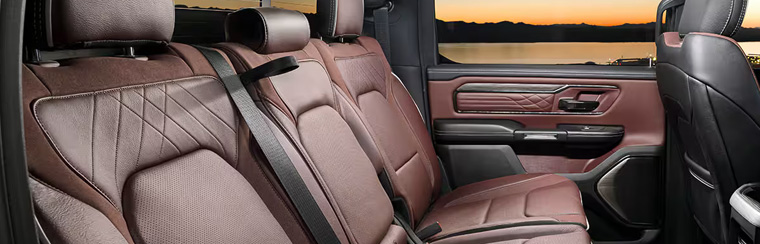 Photo of the interior of the 2026 Ram 1500