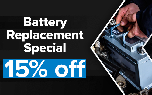 Battery Replacement Special