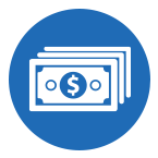 Icon representing the $500 trade-in value