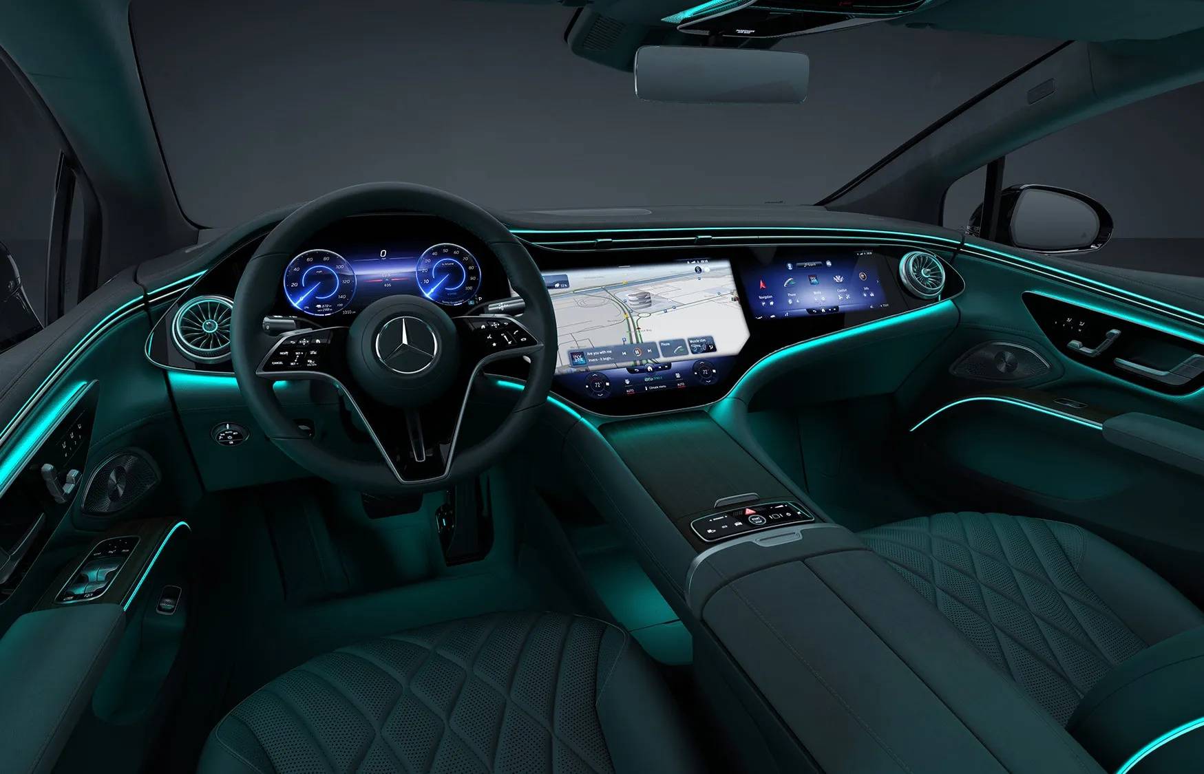 2024 Mercedes-Benz EQS interior photo