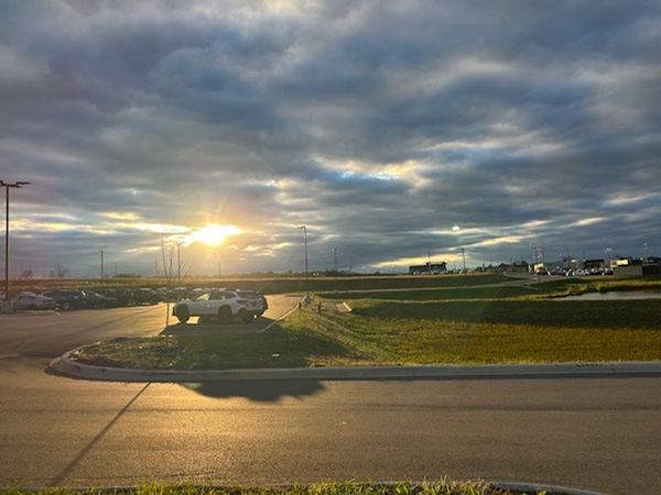 The Wyatt Johnson Subaru vehicle lot