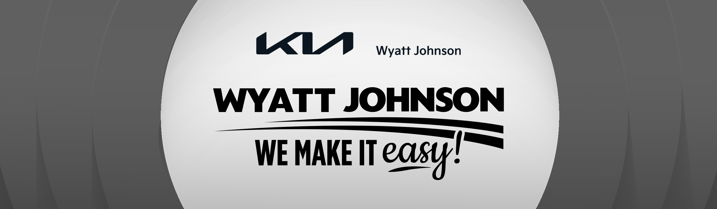 Wyatt Johnson Kia We Make It Easy! Logo