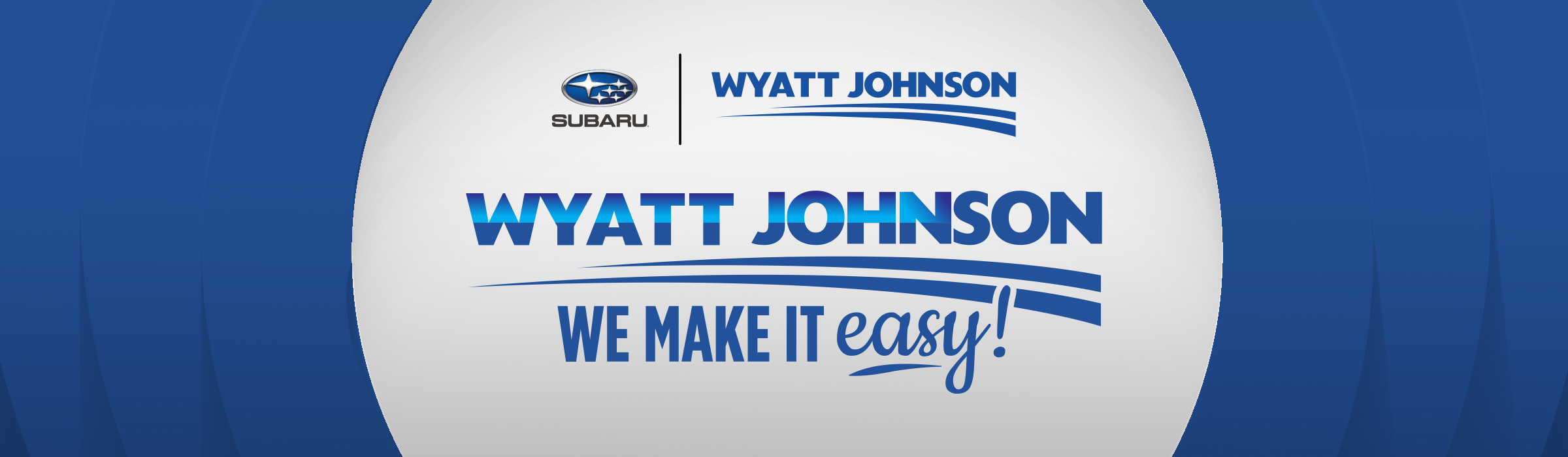 Wyatt Johnson Subaru We Make It Easy! Logo
