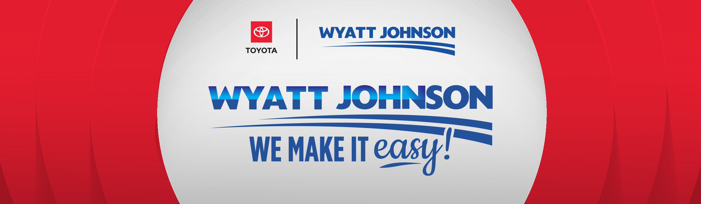 Wyatt Johnson Toyota We Make It Easy! Logo