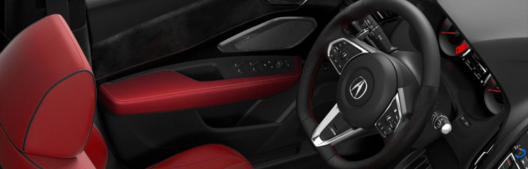 Photo of the interior of the 2025 Acura RDX