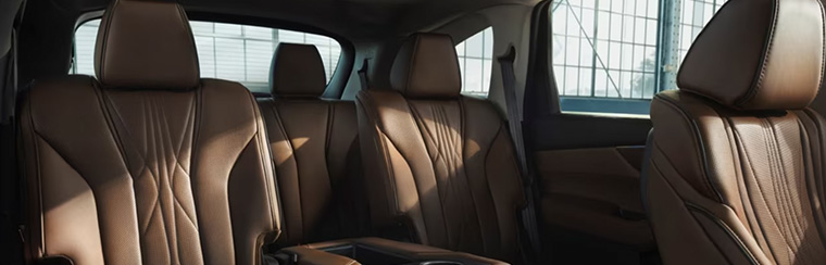 Photo of the interior of the 2026 Acura MDX