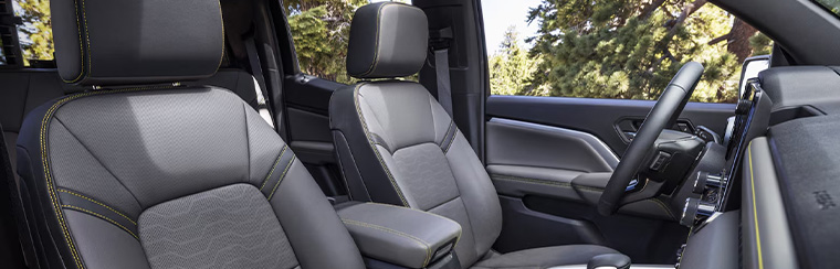 Photo of the interior of the 2026 Chevrolet Colorado
