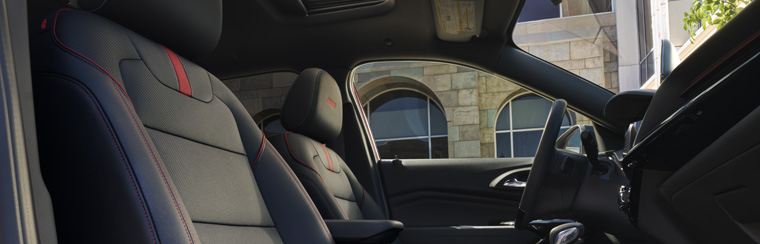 Photo of the interior of the 2026 Chevrolet Trax