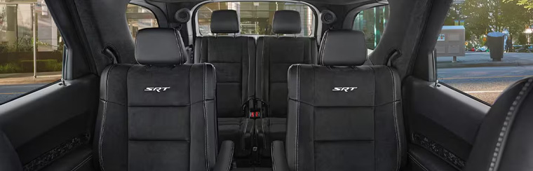 Photo of the interior of the 2026 Dodge Durango