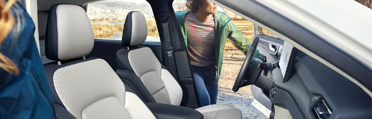 Photo of the interior of the 2025 Ford Escape