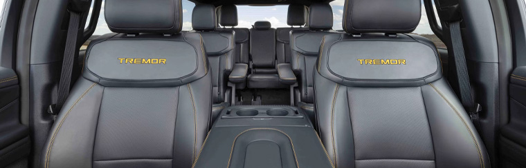 Photo of the interior of the 2025 Ford Expedition