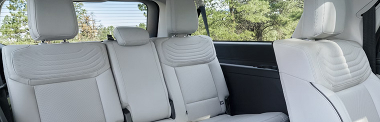 Photo of the interior of the 2026 Ford Expedition