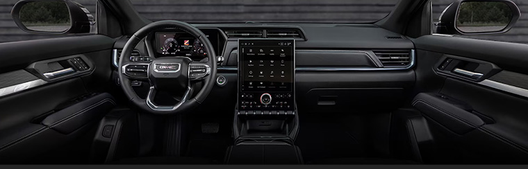 Photo of the interior of the 2026 GMC Terrain
