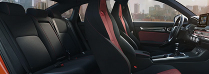 2022 Honda Civic Si Sedan Interior