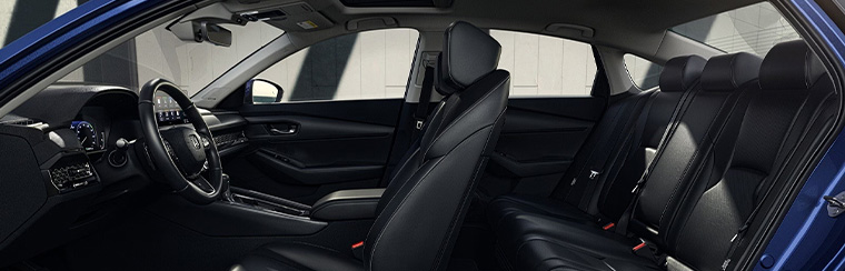 Photo of the interior of the 2026 Honda Accord