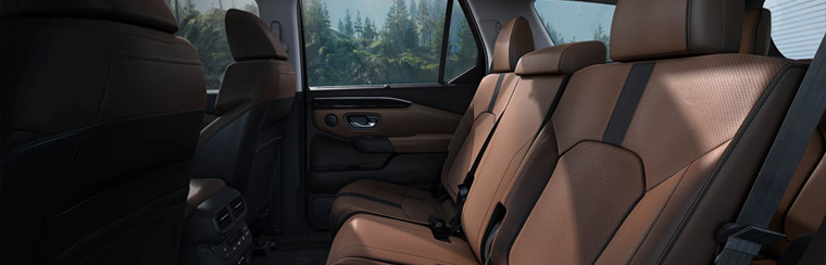 Photo of the interior of the 2026 Honda Pilot