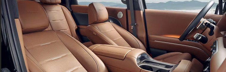 Photo of the interior of the 2026 Hyundai Palisade