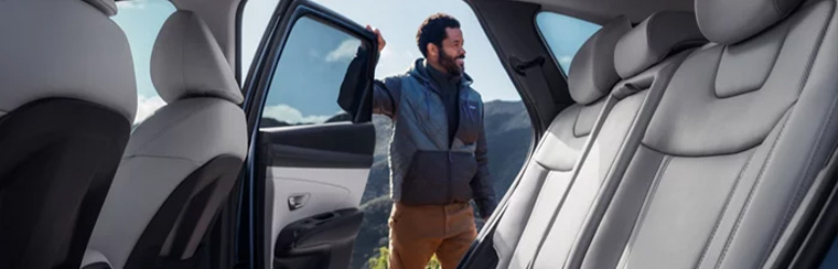 Photo of the interior of the 2026 Hyundai Tucson