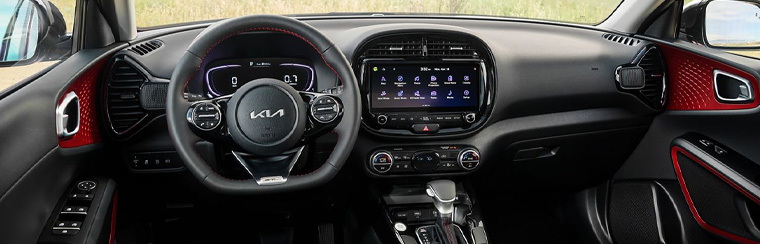 Photo of the interior of the 2025 Kia Soul