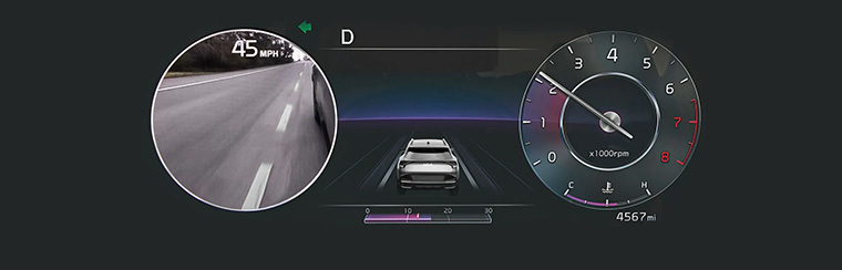 Photo showcasing tech features of the 2026 Kia Sportage