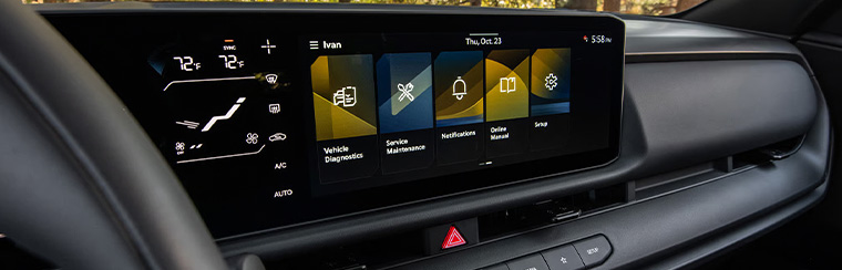 Photo showcasing tech features of the 2027 Kia Seltos