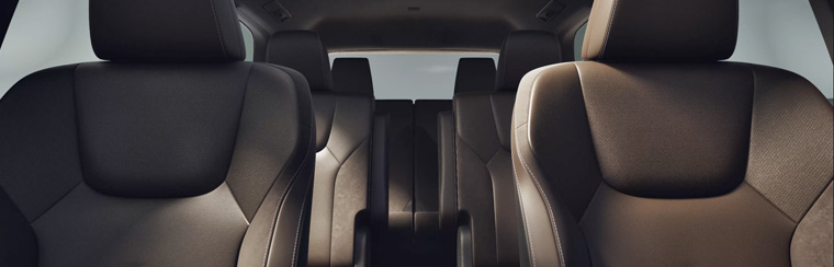 Photo of the interior of the 2026 Lexus TX