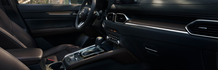 Photo of the interior of the 2025 Mazda CX-5