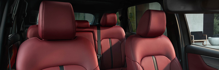 Photo of the interior of the 2025 Mazda CX-70 