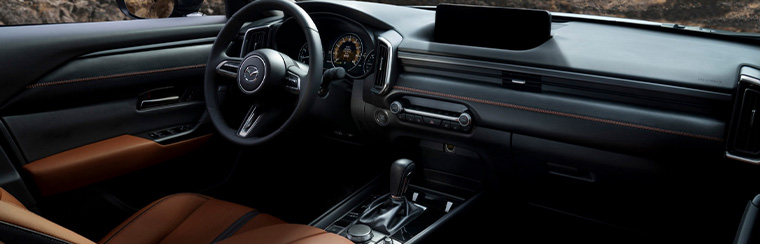 Photo of the interior of the 2026 Mazda CX-50