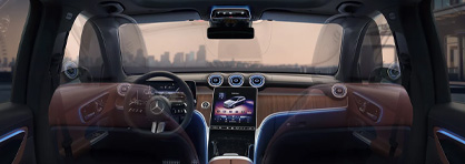 Mercedes 2024 GLC Interior Features