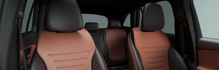 Photo of the interior of the 2026 Mercedes-Benz GLC