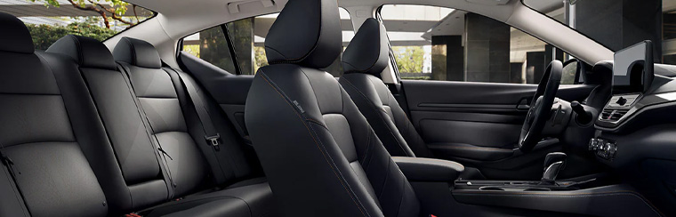 Photo of the interior of the 2025 Nissan Altima