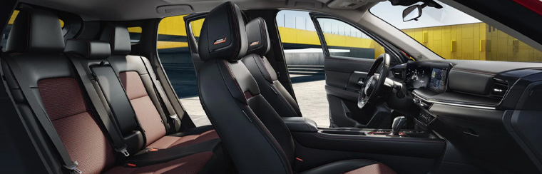 Photo of the interior of the 2026 Nissan Kicks