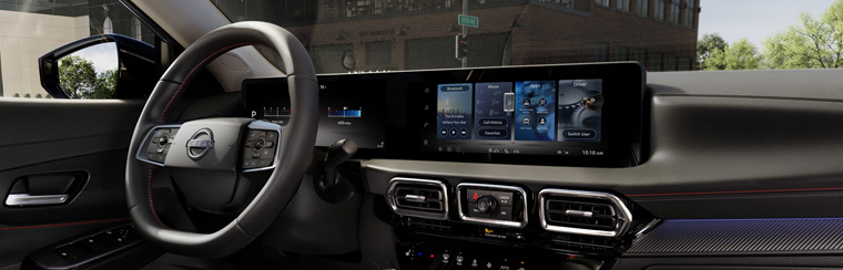 Photo showcasing tech features of the 2027 Nissan Sentra