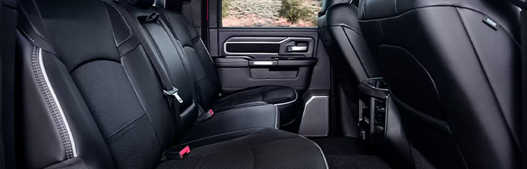 Photo of the interior of the 2026 Ram 2500