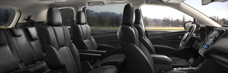 Photo of the interior of the 2025 Subaru Ascent