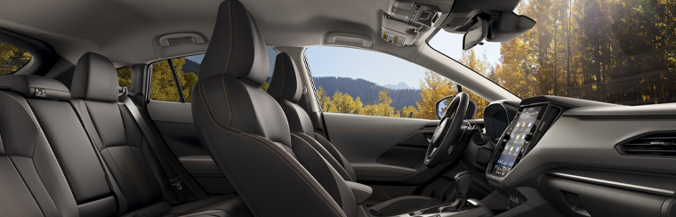 Photo of the interior of the 2026 Subaru Crosstrek