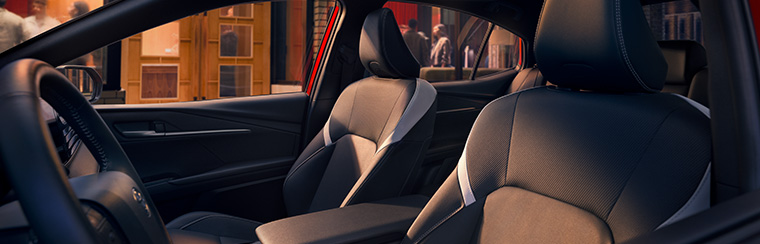 Photo of the interior of the 2026 Toyota Camry