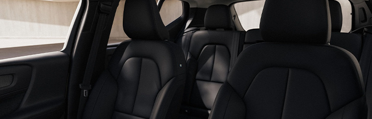 Photo of the interior of the 2026 Volvo XC40